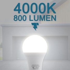 Garage Door Opener LED Light Bulb 4000K White for Genie GLEDB2 (1-Pack)