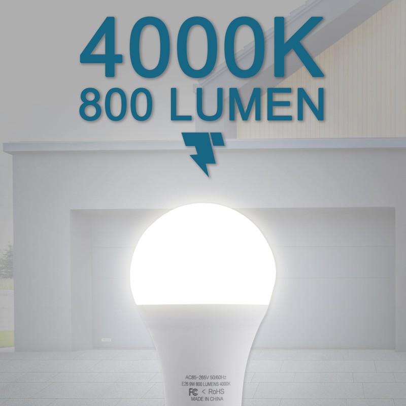 Garage Door Opener LED Light Bulb 4000K White for Genie
