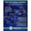 PM Auto 2PC Rear Hatch Lift Supports Liftgate Shocks For