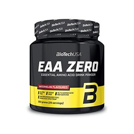 BioTechUSA EAA Zero Flavoured Dietary Supplement Drink Powder with Essential Amino acids, L-glutamine and sweeteners, 350 g, Watermelon