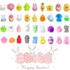 24Pcs Prefilled Easter Eggs with Animal Mochi Squishy Stress Relief