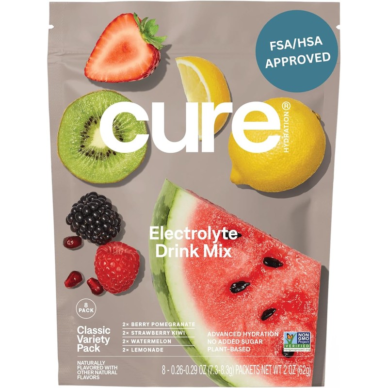 Cure Hydration Mezcla De Bebida De Electrolitos A Base De