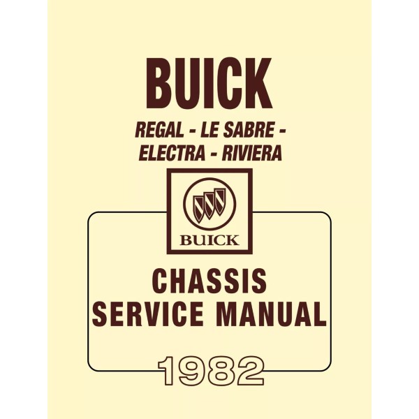 1982 Buick Chassis Service Manual