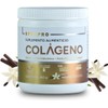 Colágeno Hidrolizado Puro en Polvo 360g - Vainilla | Con Vitamina C, Vitamina D3, Zinc, Vitamina E, Ácido Fólico y Ácido Hialurónico | Vitaminas para el cabello Sin Gluten ni Aditivos | BPN PRO