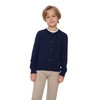 SMILING PINKER Girls' Aran Cardigan, Boys, Children, Knitted Crew Neck,