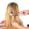 Folding Adjustment Mini Portable Straightener &amp; Curler Comb Hair Stick