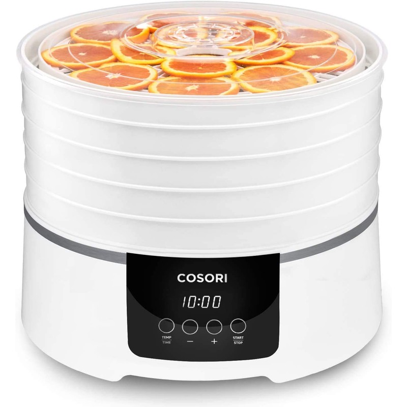 GUCUJI Pack of 5 Premium Non stick Round Silicone Dehydrator