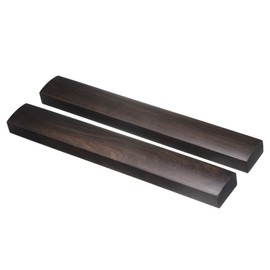 uxcell 1 Pair Calligraphy Paper Weights, 11.8" Wooden Paperweight Desk Accessory for Home Office Calligraphy Practice Drawing Writing, Gift for Writers Professionals, Brown