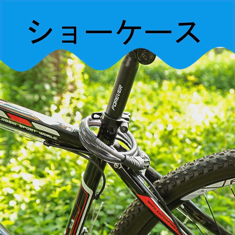Frenflu Bicycle Key Wire Lock, 4 Digit Dial Type, No