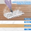 AHAQU 6PCS Steam Mop Replacement Pads Compatible with Shark S3500