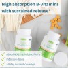 Igennus Super B-Complex Methylated B-Vitamins with Methylfolate & B12, 180