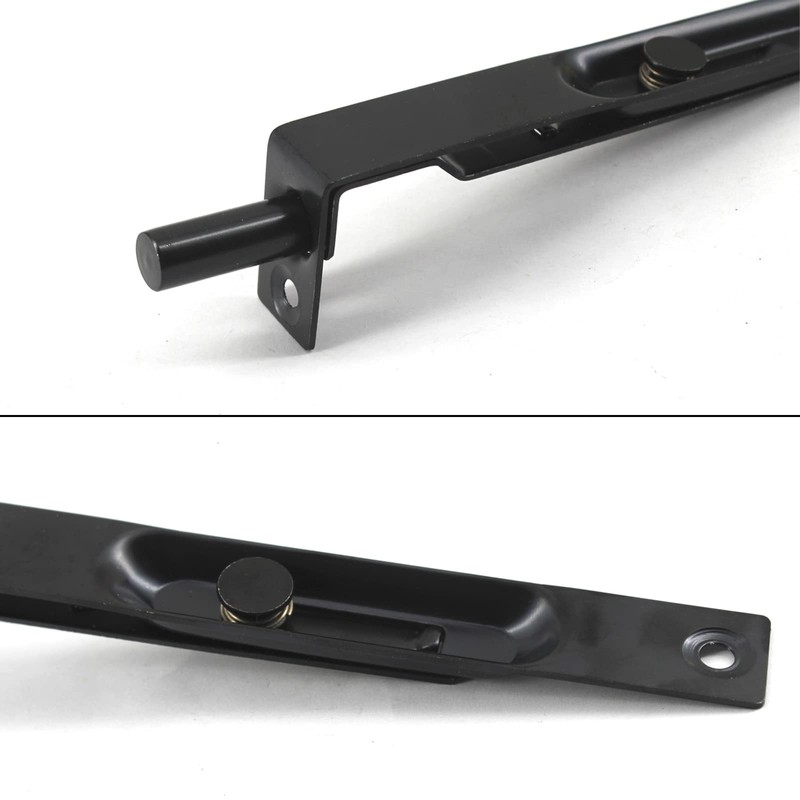 10 Inch Stainless Steel Concealed Door Lock Flush Slide Latch
