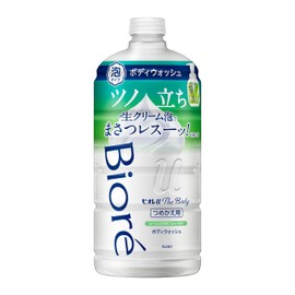 Bioré u [Large Capacity] The Body Foam Type Healing Botanical Scent Refill 26.7 fl oz (780 ml) "High Lubrication Formula Fresh Cream Foam" Body Soap Refreshing Healing Botanical Scent