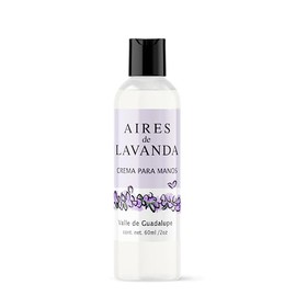 Crema para Manos Aires de Lavanda 60 ml – Hidratación Profunda con Aroma Natural de Lavanda – Cuidado Diario para Manos Suaves – Fórmula Natural y Art