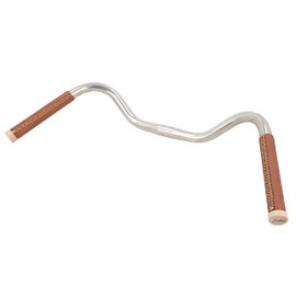 Gusti Sean K. Genuine Leather Handlebar Grip Bicycle Handle Brown Leather