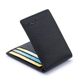 Unbranded Men's Slim Wallet RFID Blocking Genuine Leather Bifold Card ID Holder Minimalist