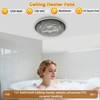 Bathroom Ceiling Heater,Compatible With Broan-NuTone 157 Ceiling Heater,1250W Rapid Heating,Enclosed