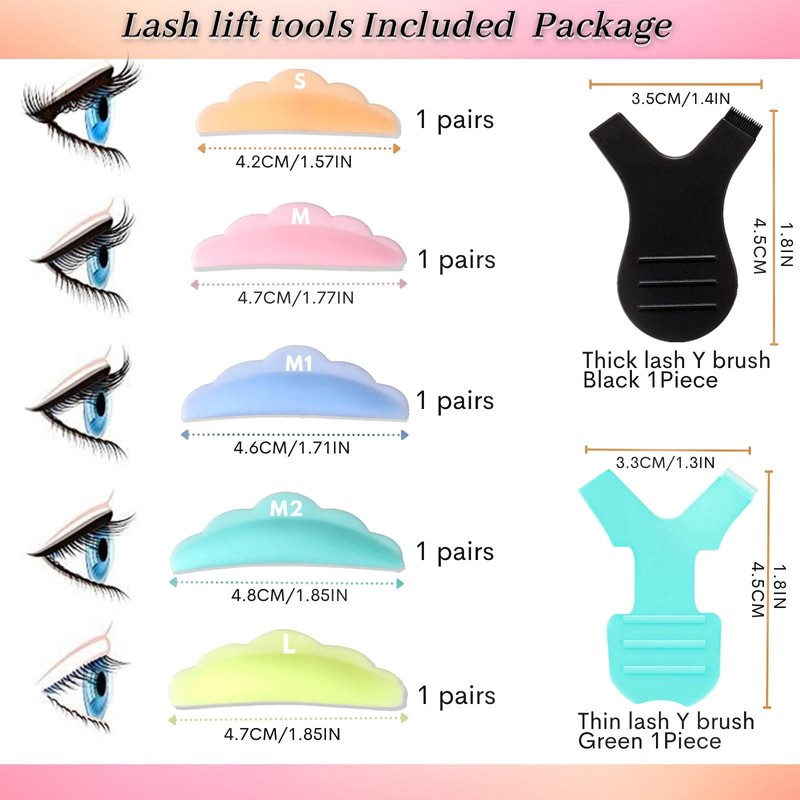 Liber Beauty Lash Lift Kit, Eyebrow Lamination kit Professional Salon