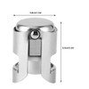 5PCS Stainless Steel Champagne Stopper Wine Drinks Bottle Plug Sealer