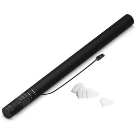 Magic FX Electric Confetti Cannon PRO Hearts 80 cm White