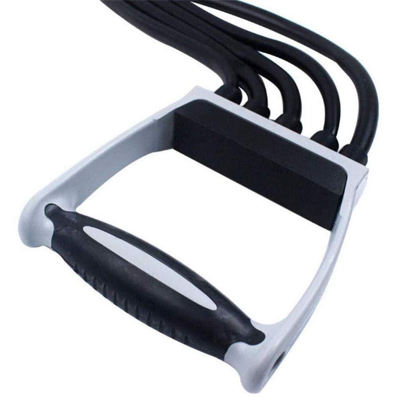 Chest Expander Chest Exerciser for Men - 5 Spring Strength