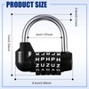 Shimeyao 4 Pcs Gym Locker Lock 5 Digit Combination Lock
