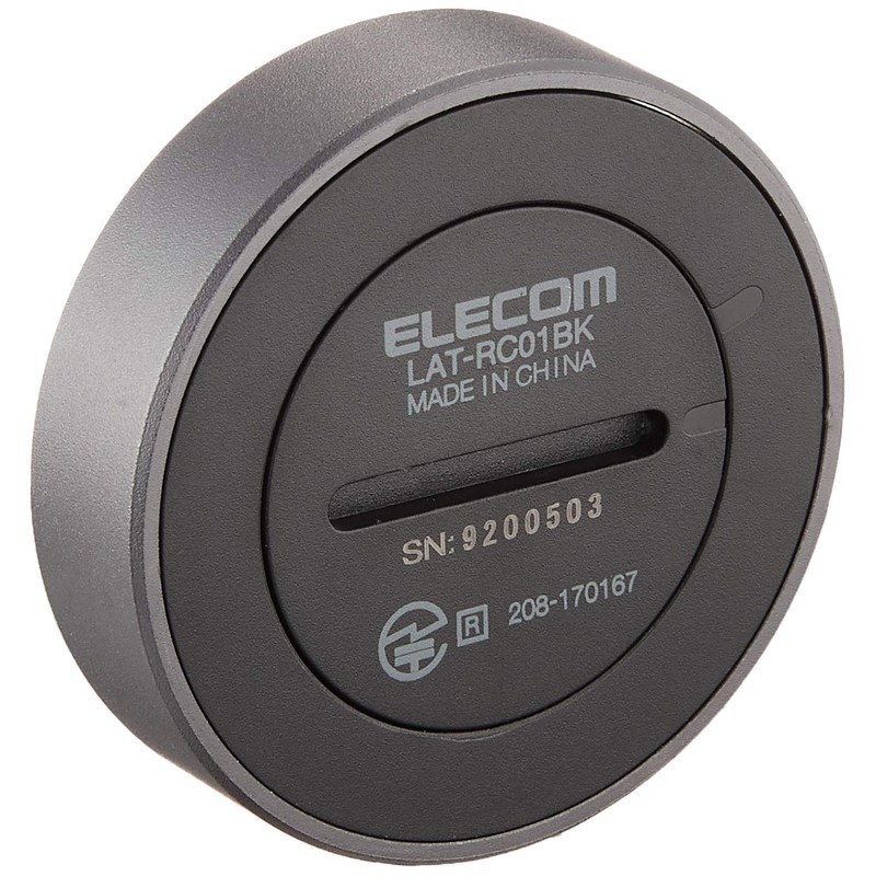 Elecom LAT-RC01BK Multimedia Remote Control, Bluetooth Wireless, Music Control With