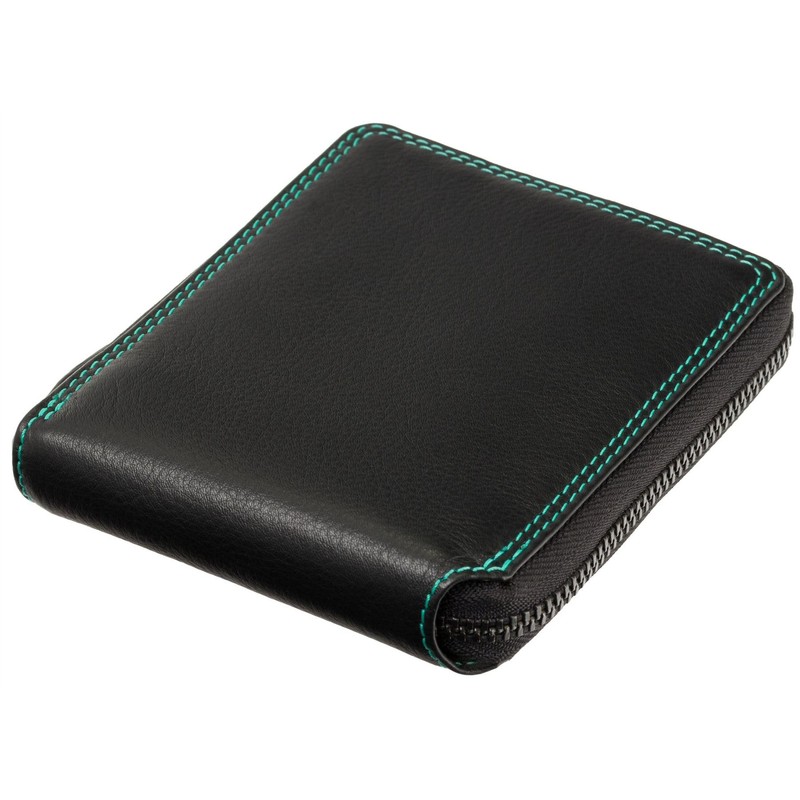 Visconti Spectrum Picasso Zip Around Leather Wallet RFID and Tap