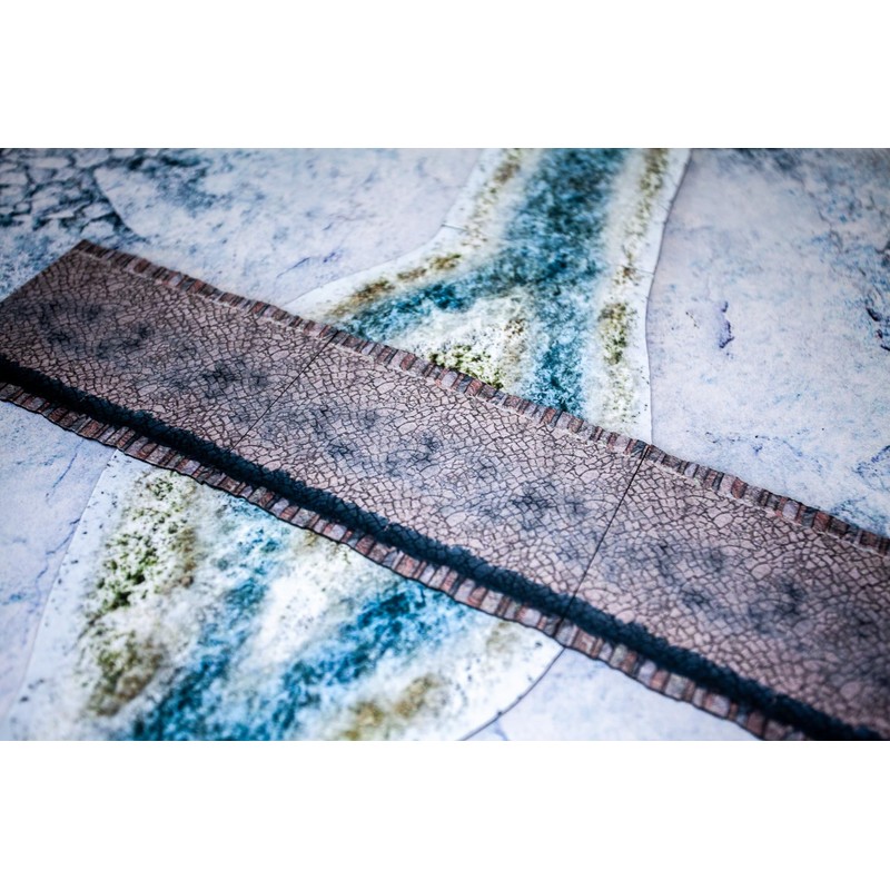 2D terrain - stone bridges compatible with Warmachine & Hordes,