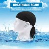 Unbranded Durag Du-rag Headwear Head Wrap Skull Cap Doo Do