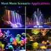 PChero RGB Pond Lighting LED Underwater Lighting Spotlight Pool Lighting