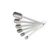 Weis Measuring Spoons Set 6 Pieces, Stainless Steel Silver, 15