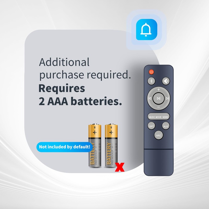 HZIME New Replacement Remote Control Compatible for Assistrust KY-8000 KY-2023,