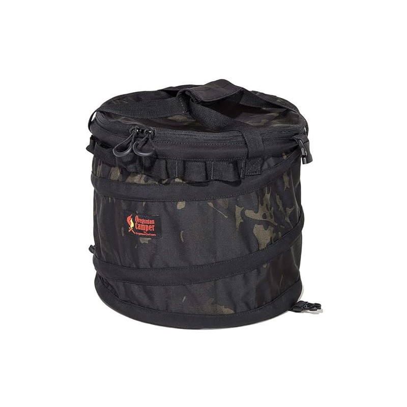 Oregonian Camper Trash Can Tent Intrash Box Black Camo OCB2024BC