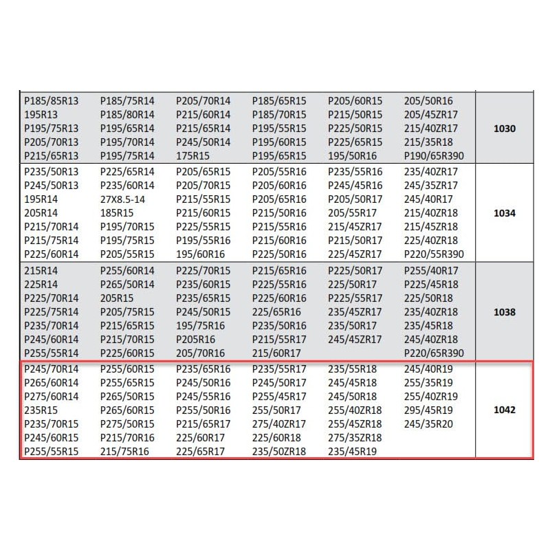 TireChain.com 1042 225/65R17, 225/65-17 Cable Tire Chains, priced per pair.
