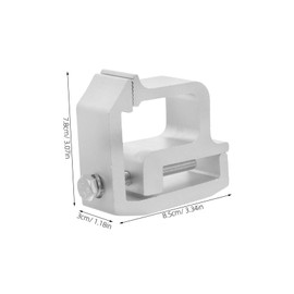 ABOOFAN 2pcs Heavy Duty Mounting Clamps for Truck Caps Camper Shells Reliable Alloy Clips for Secure Fixation Quick Installation for Outdoor Adventures Stylish Design for Pickup Trucks