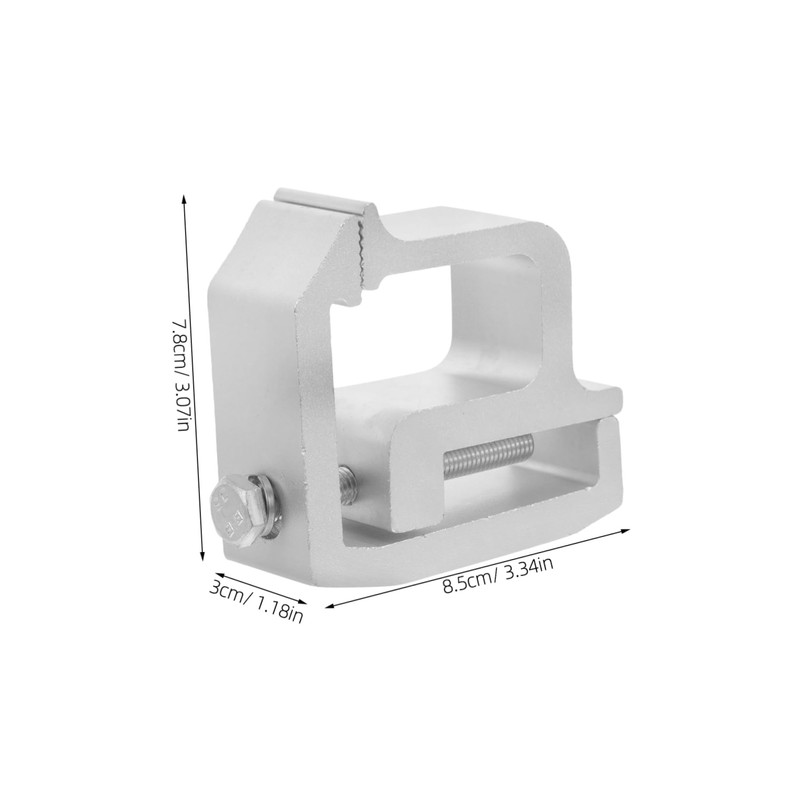 ABOOFAN 2pcs Heavy Duty Mounting Clamps for Truck Caps Camper
