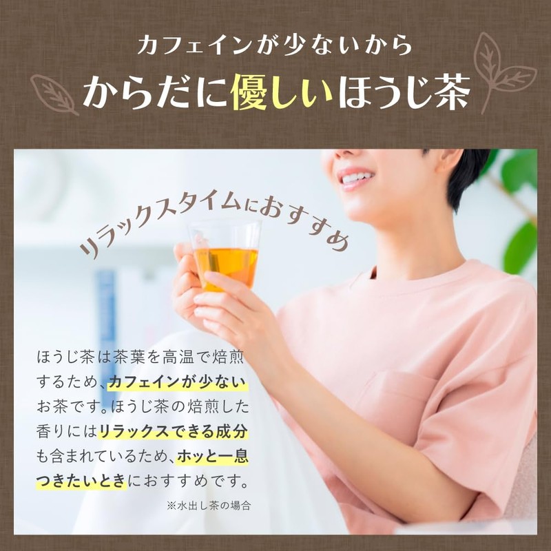 Mizutama Farm Cold Brew Everyday, Hojicha, Large Tea Bag, 0.4