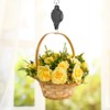 Pack of 2 Plant Pulley Adjustable Plant Hanger Telescopic Retractable
