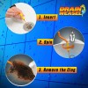 FlexiSnake Drain Weasel Hair Clog Tool Starter Kit for Drain