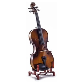 Sky 1/16 Size Solid Maple Wood Violin with Lightweight Case, Brazilwood Bow, String, Rosin, and Mute