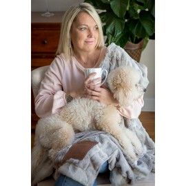 “Here for You” Blanket -Encouragement Gift/Caring Gift/Support Gift for Difficult Times/Bereavement Gift for Miscarriage/Infant Loss