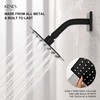 KENES Matte Black Shower Faucet, Shower Trim Kit with Single-Spray