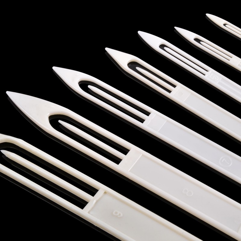 Fishing Netting Needle Shuttles Kit- 10Pcs Plastic Cast Net Mending
