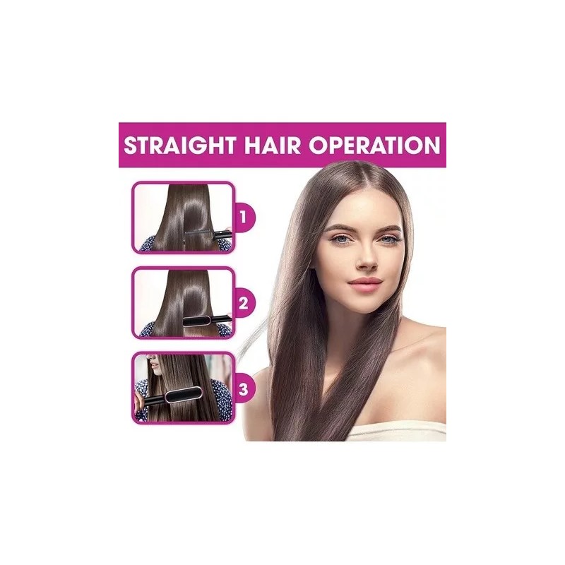 Escova Secadora Profissional Seca, Alisa E Modela Cabelo