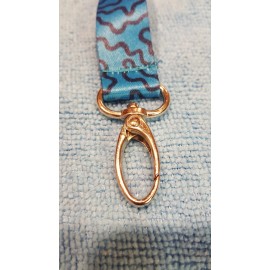 Unbranded Neck Lanyard Strap ID Badge Key Name Phone Holder Black Swivel Hook Lot of 10