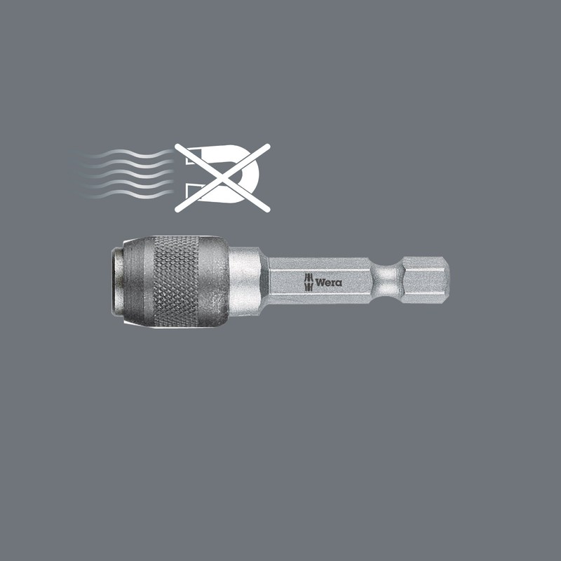 Wera Hexagon 894/4/1 K Quick-Release Chuck, Universal Bit Holder 1/4"