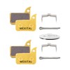 2 Pares de Pastillas de Freno de Disco sinterizadas para