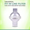 1pk Universal Fit in-Line Viral Filter for CPAP and BiPAP