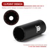 EMENTOL 3/8" Drive Impact Socket Set, 27PCS, Metric(7mm to 19mm),